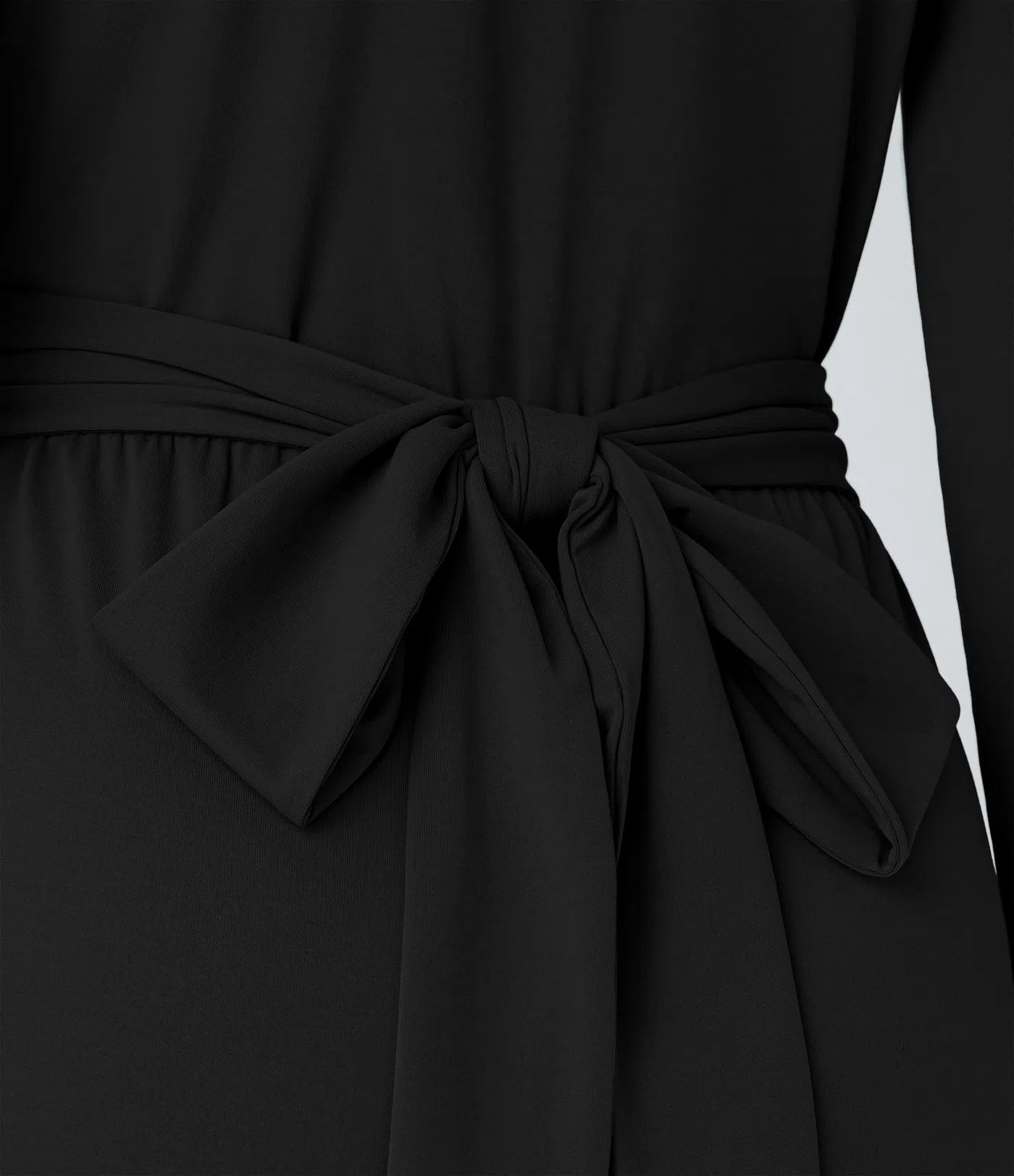 Ruched Pocket Flowy Maxi Dress