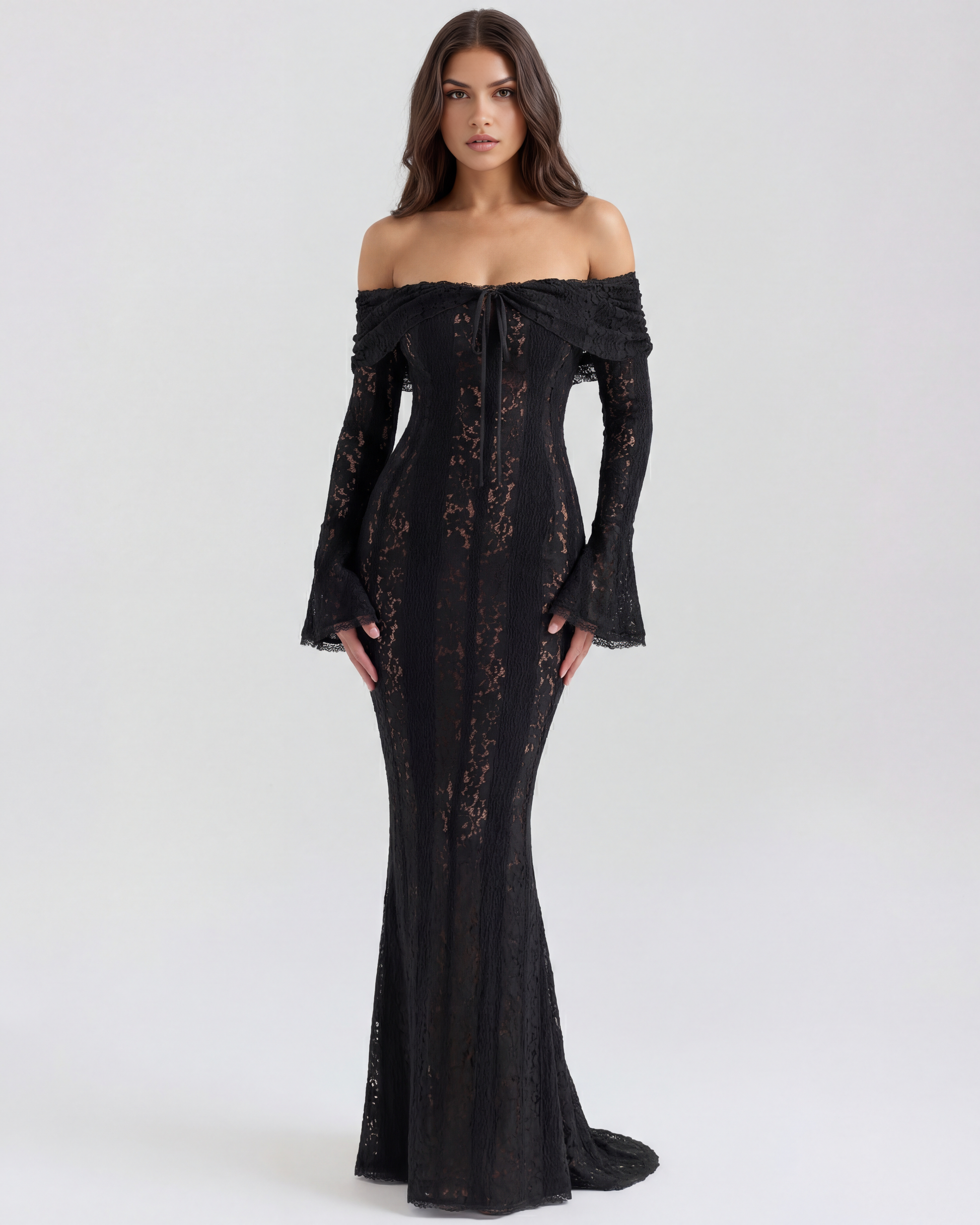 Alessandra Maxi Dress - Black