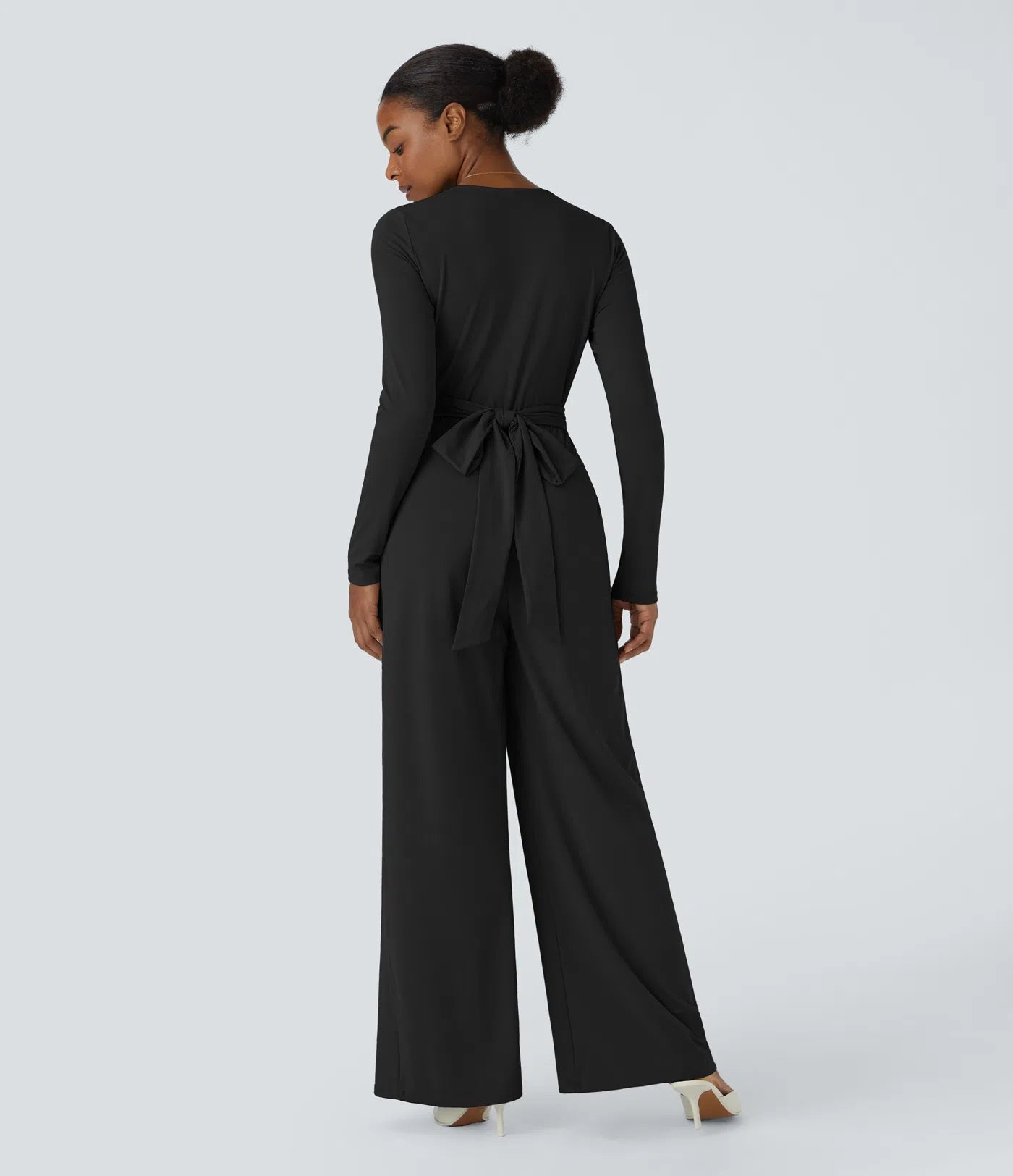 Ruched Pocket Flowy Maxi Dress