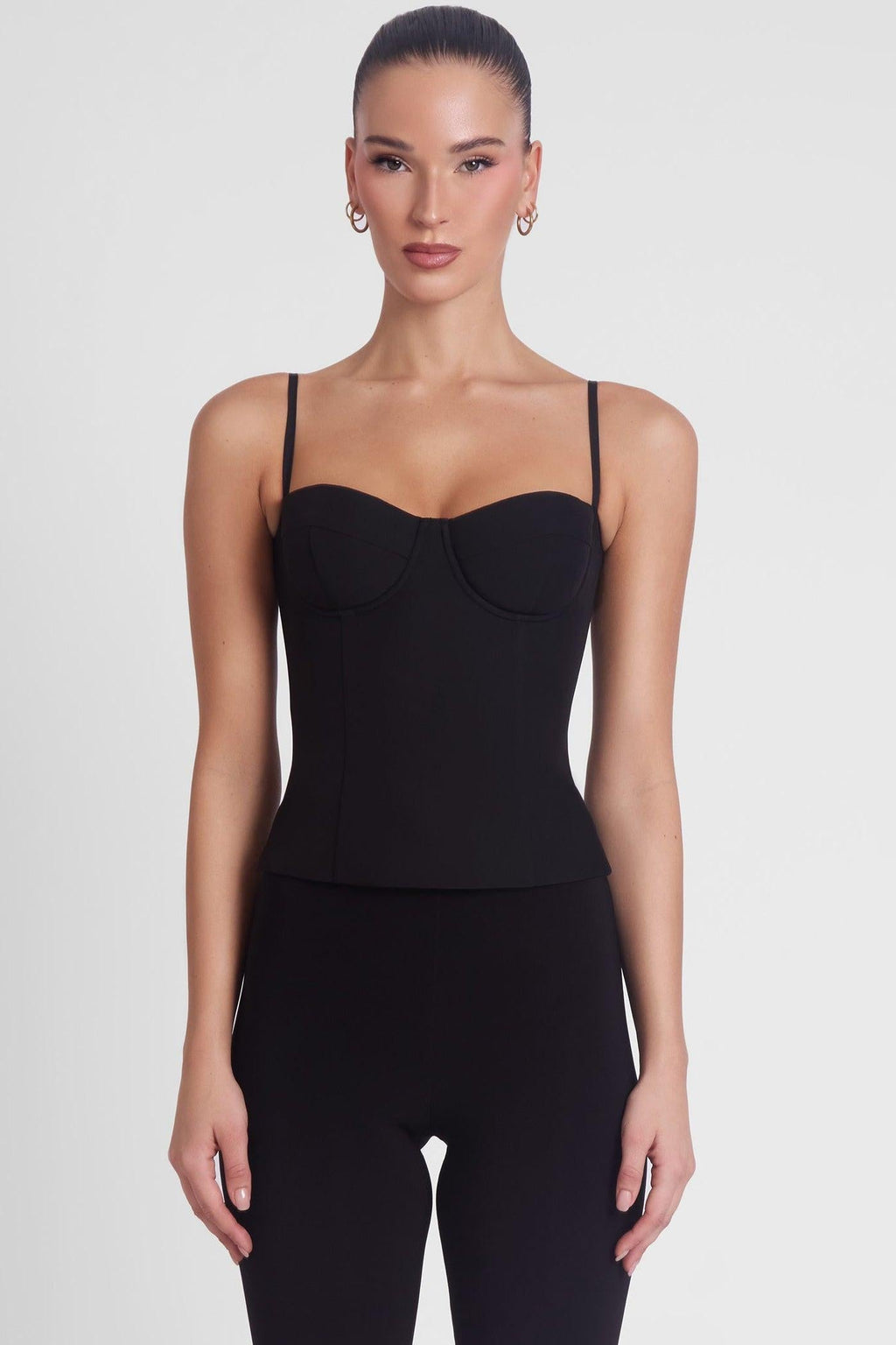 Bali Bustier Corset Top - Black