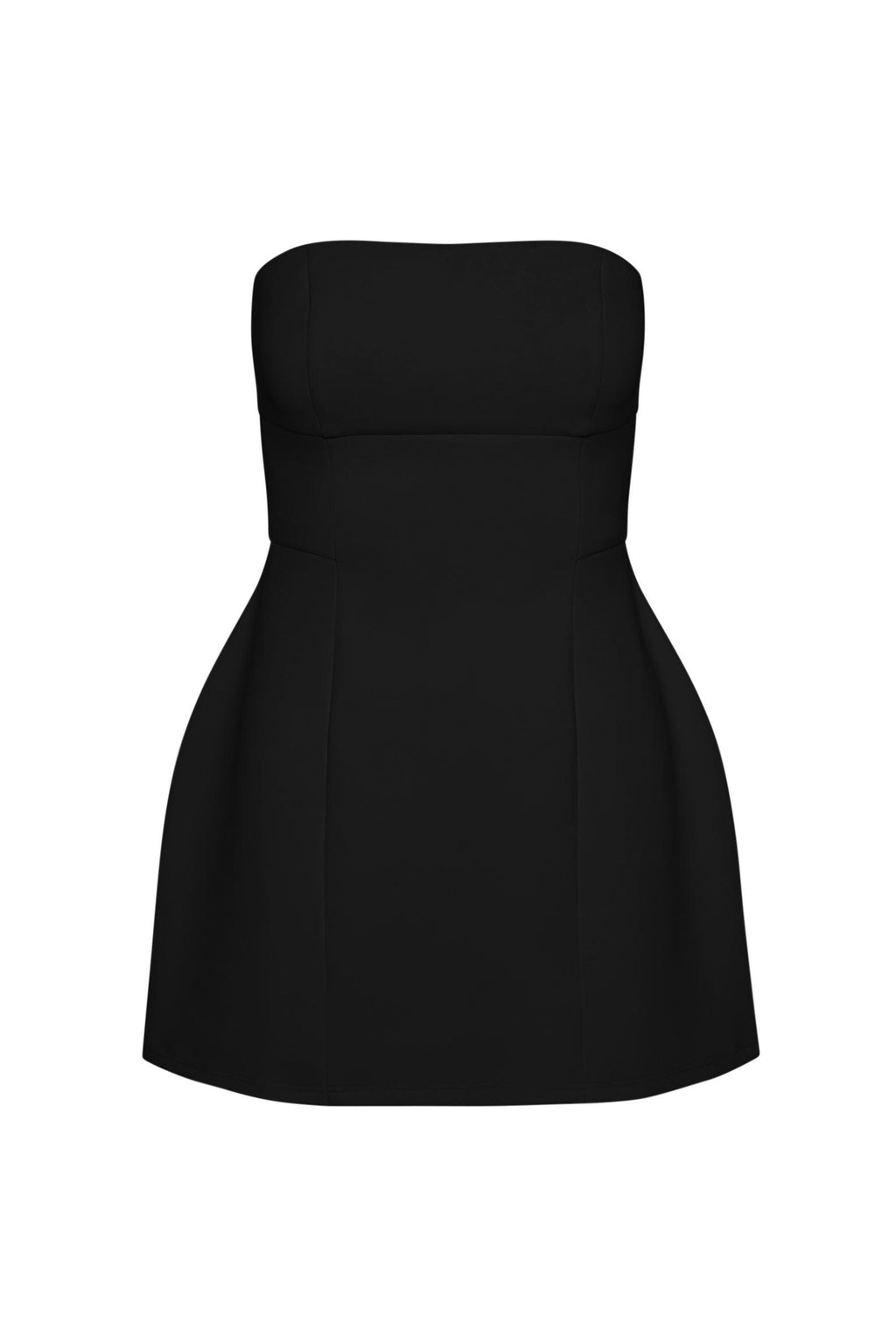 Eres Strapless Bustier Mini Dress - Black