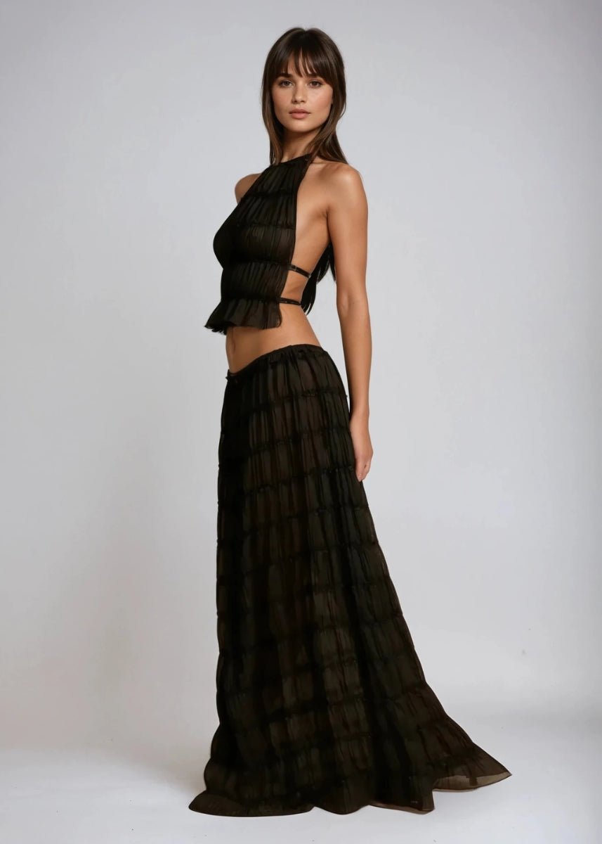 Clara Summer Set – French-Inspired Two-Piece Set