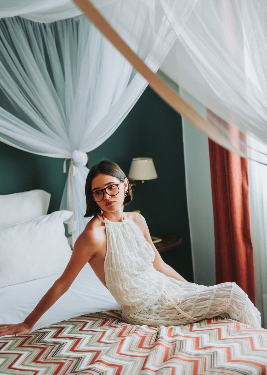 Clara Summer Set – French-Inspired Two-Piece Set